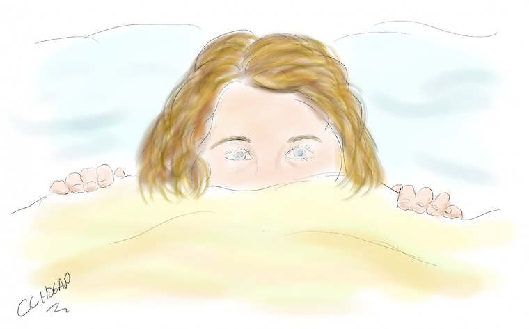 Girl in morning